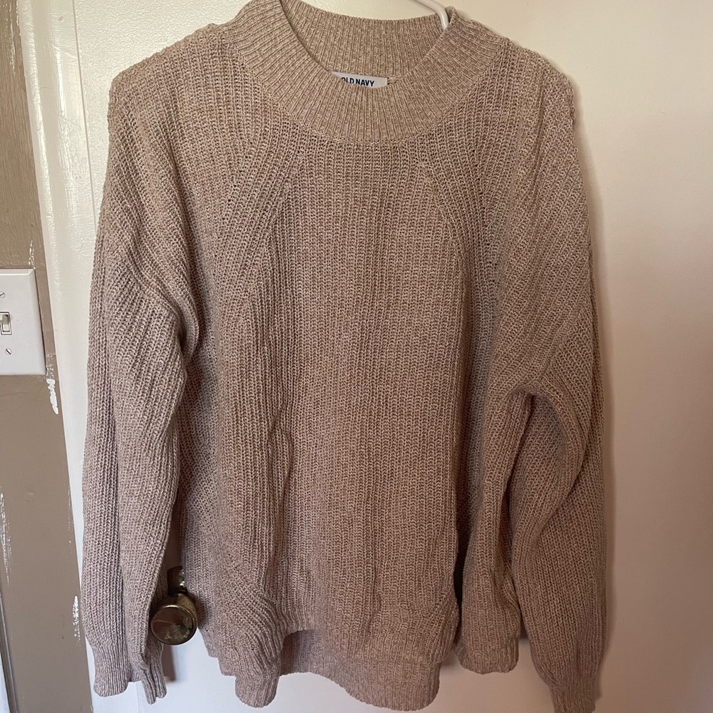 Long sleeve turtle neck sweater